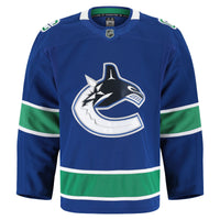 Vancouver Canucks Hockey Jersey, Blue Authentic Sportswear Jersey Shirt, Long Sleeve Hockey Sweater Jersey, Casual Gift for Men, Style 201897987