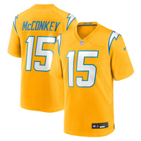 Ladd McConkey Los Angeles Chargers Football Jersey, Sportswear Jersey Shirt, Lightweight Athletic Jersey, Casual Gift for Men, Style 202633159