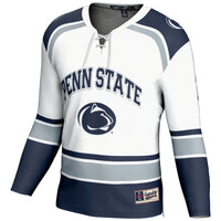 Penn State Nittany Lions Hockey Jersey, White Sportswear Jersey Shirt, Long Sleeve Hockey Sweater Jersey, Casual Gift for Men