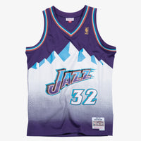 Utah Jazz Basketball Jersey, Purple Authentic Swingman Sportswear Jersey Shirt, Sleeveless Athletic Tank Jersey, Casual Gift for Men