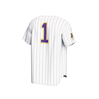 ECU Pirates Baseball Jersey, White Sportswear Jersey Shirt, Lightweight Breathable Athletic Jersey, Casual Gift for Men, Style 201180020