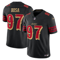 Nick Bosa San Francisco 49ers Football Jersey, Black Sportswear Jersey Shirt, Lightweight Breathable Athletic Jersey, Casual Gift for Men