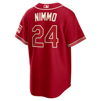 Brandon Nimmo Texas Rangers Baseball Jersey, Red Sportswear Jersey Shirt, Lightweight Breathable Athletic Jersey, Casual Gift for Men