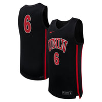 UNLV Rebels Basketball Jersey, Black Replica Sportswear Jersey Shirt, Sleeveless Athletic Tank Jersey, Casual Gift for Men