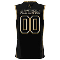 Vanderbilt Commodores Basketball Jersey, Black Sportswear Jersey Shirt, Sleeveless Athletic Tank Jersey, Casual Gift for Men