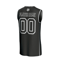 Texas A&M Aggies Basketball Jersey, Black Fashion Sportswear Jersey Shirt, Sleeveless Athletic Tank Jersey, Casual Gift for Men, Style 203645447
