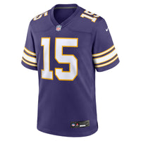 Dallas Turner Minnesota Vikings Football Jersey, Sportswear Jersey Shirt, Lightweight Athletic Jersey, Casual Gift for Men, Style 201645426