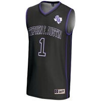Stephen F Austin Lumberjacks Basketball Jersey, Black Sportswear Jersey Shirt, Sleeveless Athletic Tank Jersey, Casual Gift for Men