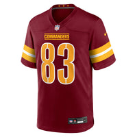 Jaylin Lane Washington Commanders Football Jersey, Burgundy Sportswear Jersey Shirt, Lightweight Breathable Athletic Jersey, Casual Gift for Men
