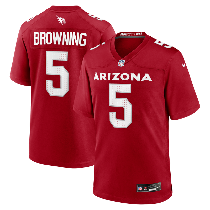 Baron Browning Arizona Cardinals Football Jersey, Cardinal Sportswear Jersey Shirt, Lightweight Breathable Athletic Jersey, Casual Gift for Men