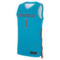 Turquoise Florida State Seminoles Football Jersey, Replica Sportswear Jersey Shirt, Lightweight Breathable Athletic Jersey, Casual Gift for Men