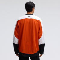 Philadelphia Flyers Hockey Jersey, Orange Sportswear Jersey Shirt, Long Sleeve Hockey Sweater Jersey, Casual Gift for Men, Style 201897980