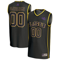 LSU Tigers Basketball Jersey, Black Fashion Lightweight Sportswear Jersey Shirt, Sleeveless Athletic Tank Jersey, Casual Gift for Men