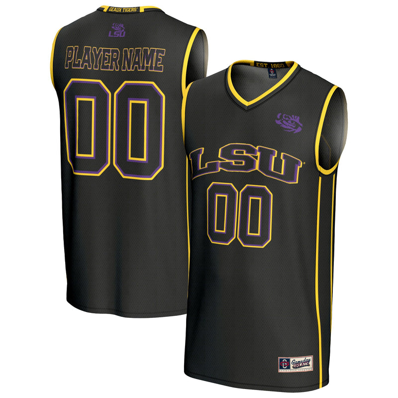 LSU Tigers Basketball Jersey, Black Fashion Lightweight Sportswear Jersey Shirt, Sleeveless Athletic Tank Jersey, Casual Gift for Men