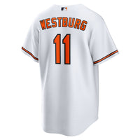 Baltimore Orioles Baseball Jersey, White Sportswear Jersey Shirt, Lightweight Breathable Athletic Jersey, Casual Gift for Men, Style 202854782
