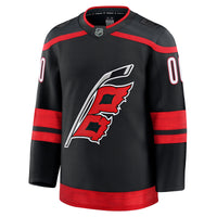Carolina Hurricanes Hockey Jersey, Black Sportswear Jersey Shirt, Long Sleeve Hockey Sweater Jersey, Casual Gift for Men, Style 202055748