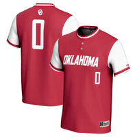 Oklahoma Sooners Softball Jersey, Crimson Sportswear Jersey Shirt, Lightweight Breathable Athletic Jersey, Casual Gift for Men, Style 201254663