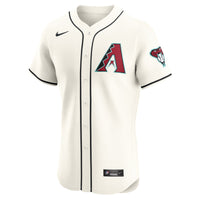 Arizona Diamondbacks Baseball Jersey, Cream Elite Sportswear Jersey Shirt, Lightweight Breathable Athletic Jersey, Casual Gift for Men