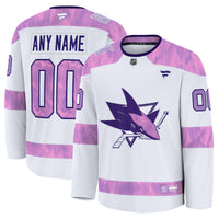 San Jose Sharks Hockey Jersey, White Sportswear Jersey Shirt, Long Sleeve Hockey Sweater Jersey, Casual Gift for Men, Style 202532991