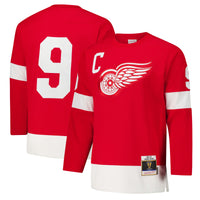 Gordie Howe Detroit Red Wings Hockey Jersey, Hockey Sportswear Jersey Shirt, Long Sleeve Hockey Sweater Jersey, Casual Gift for Men