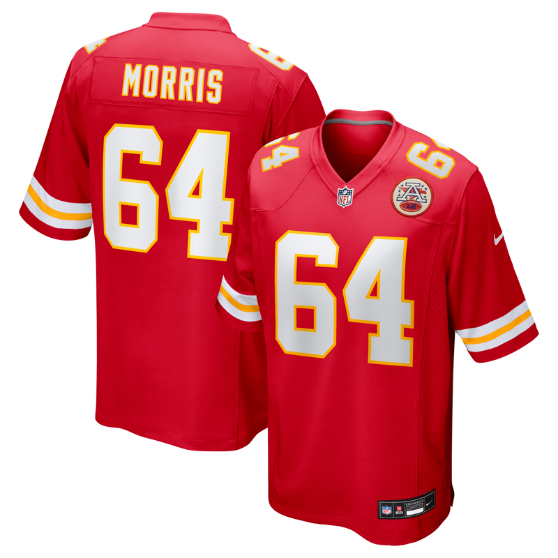 Wanya Morris Kansas City Chiefs Football Jersey, Red Game Sportswear Jersey Shirt, Lightweight Breathable Athletic Jersey, Casual Gift for Men