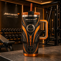 MC Papaya Signature - Carbon Weave Racing Tumbler