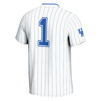Kentucky Wildcats Softball Jersey, White Fashion Sportswear Jersey Shirt, Lightweight Breathable Athletic Jersey, Casual Gift for Men