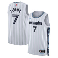 Santi Aldama Memphis Grizzlies Basketball Jersey, Gray Swingman Sportswear Jersey Shirt, Sleeveless Athletic Tank Jersey, Casual Gift for Men