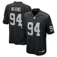 Christian Wilkins Las Vegas Raiders Football Jersey, Black Sportswear Jersey Shirt, Lightweight Breathable Athletic Jersey, Casual Gift for Men