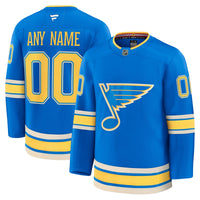 St. Louis Blues Hockey Jersey, Blue Premium Sportswear Jersey Shirt, Long Sleeve Hockey Sweater Jersey, Casual Gift for Men, Style 202055747
