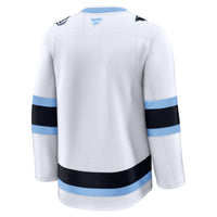 Utah Mammoth Hockey Jersey, White Premium Away Sportswear Jersey Shirt, Long Sleeve Hockey Sweater Jersey, Casual Gift for Men, Style 203133870
