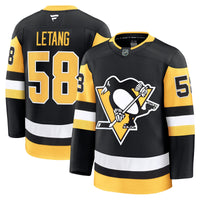 Kris Letang Pittsburgh Penguins Hockey Jersey, Black Premium Sportswear Jersey Shirt, Long Sleeve Hockey Sweater Jersey, Casual Gift for Men