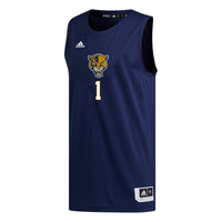 FIU Panthers Basketball Jersey, Navy Replica Sportswear Jersey Shirt, Sleeveless Athletic Tank Jersey, Casual Gift for Men