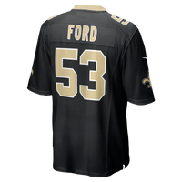 Jaylan Ford New Orleans Saints Football Jersey, Black Game Sportswear Jersey Shirt, Lightweight Breathable Athletic Jersey, Casual Gift for Men