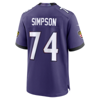 John Simpson Baltimore Ravens Football Jersey, Purple Game Sportswear Jersey Shirt, Lightweight Breathable Athletic Jersey, Casual Gift for Men