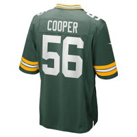 Edgerrin Cooper Green Bay Packers Football Jersey, Game Sportswear Jersey Shirt, Lightweight Breathable Athletic Jersey, Casual Gift for Men