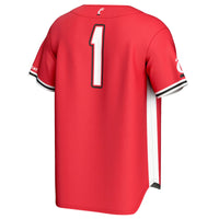 Cincinnati Bearcats Baseball Jersey, Red Fashion Sportswear Jersey Shirt, Lightweight Breathable Athletic Jersey, Casual Gift for Men