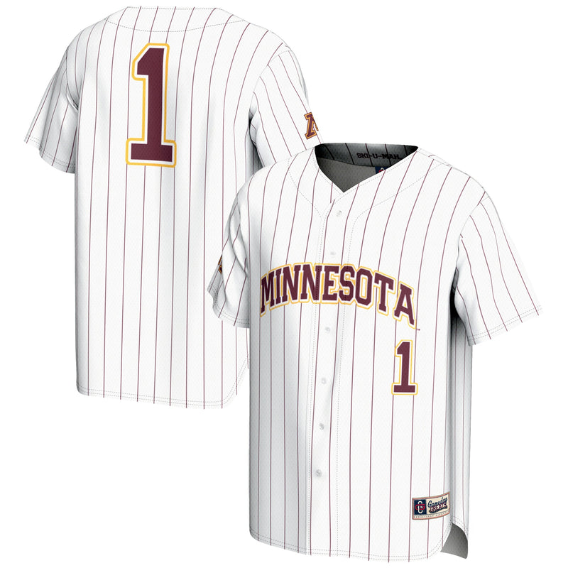 Minnesota Golden Gophers Baseball Jersey, Sportswear Jersey Shirt, Lightweight Breathable Athletic Jersey, Casual Gift for Men, Style 200661306