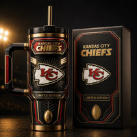 KC Arrowhead Emblem - A Study in Crimson, Black and Gold