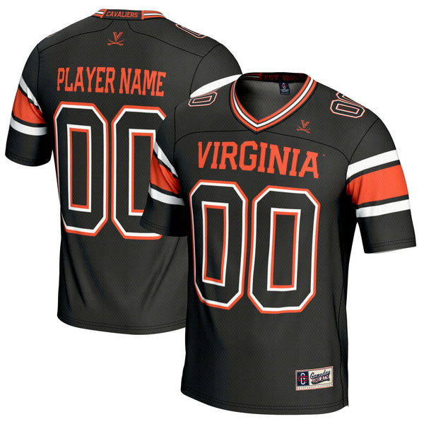 Virginia Cavaliers NIL Pick-A-Player Football Jersey - Black