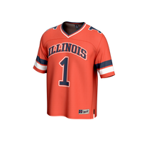 Illinois Fighting Illini Football Jersey, Sportswear Jersey Shirt, Lightweight Breathable Athletic Jersey, Casual Gift for Men, Style 202183807