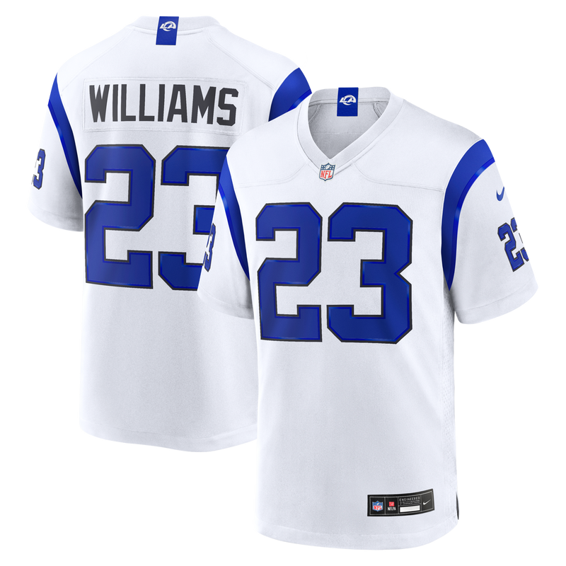 Kyren Williams Los Angeles Rams Football Jersey, Sportswear Jersey Shirt, Lightweight Athletic Jersey, Casual Gift for Men, Style 203379761