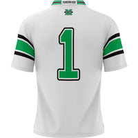 Marshall Thundering Herd Football Jersey, White Sportswear Jersey Shirt, Lightweight Breathable Athletic Jersey, Casual Gift for Men