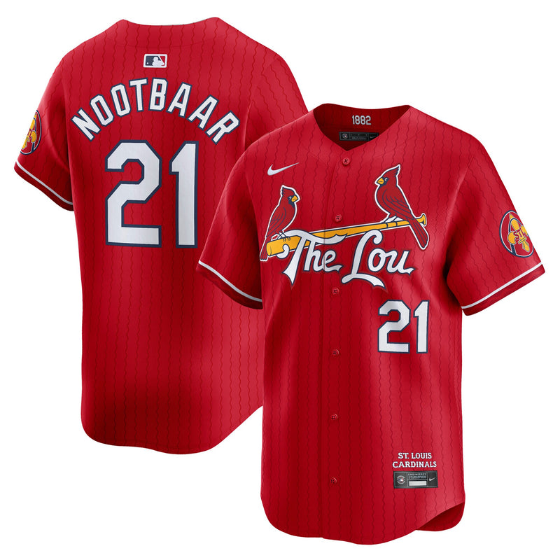 Lars Nootbaar St. Louis Cardinals Baseball Jersey, Sportswear Jersey Shirt, Lightweight Athletic Jersey, Casual Gift for Men, Style 201955400