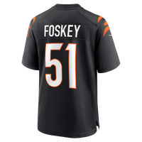 Isaiah Foskey Cincinnati Bengals Football Jersey, Black Sportswear Jersey Shirt, Lightweight Breathable Athletic Jersey, Casual Gift for Men