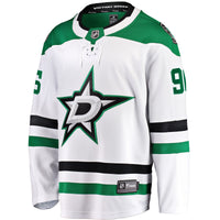 Mikko Rantanen Dallas Stars Hockey Jersey, White Breakaway Away Sportswear Jersey Shirt, Long Sleeve Hockey Sweater Jersey, Casual Gift for Men