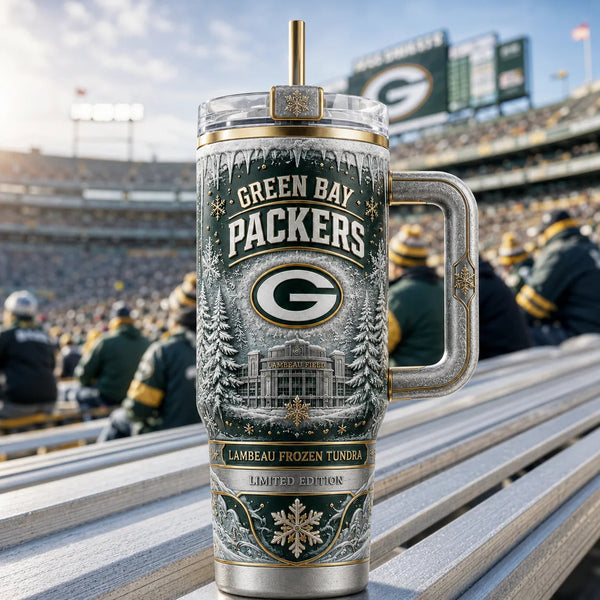 GB - Frozen Tundra, Snowfall and a Green Bay Winter Study - main