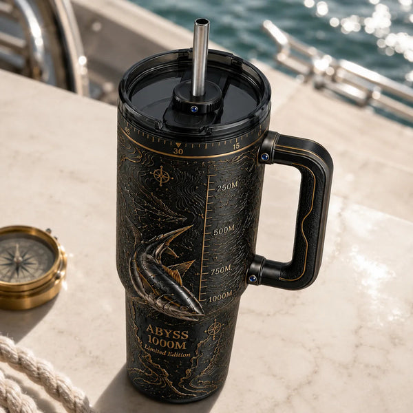 ABYSS 1000M - Bronze Relief, Depth Marks and Quiet Adventure - main