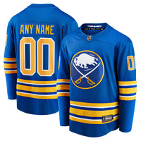 Buffalo Sabres Hockey Jersey, Royal Breakaway Sportswear Jersey Shirt, Long Sleeve Hockey Sweater Jersey, Casual Gift for Men, Style 4102934