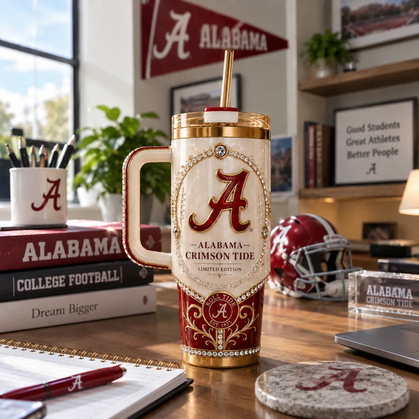 ALA Script - Crimson, Cream and the Ornamental Frame - main